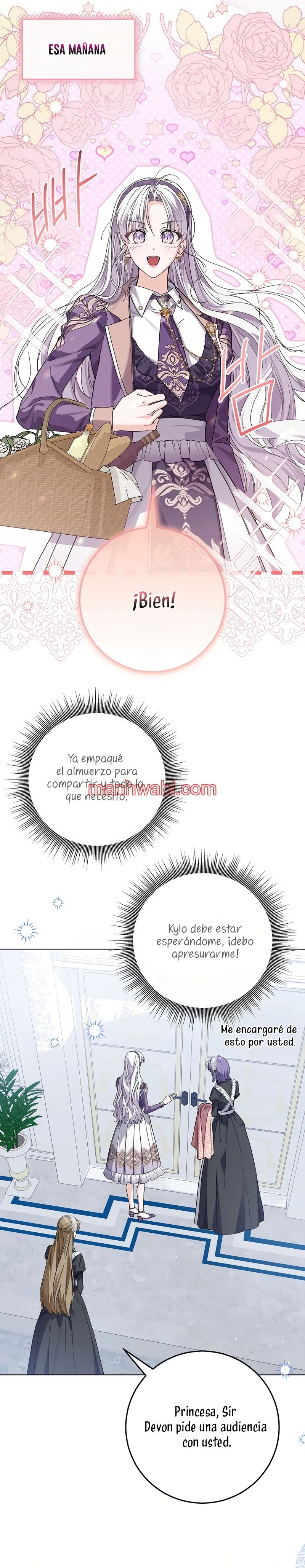 Una princesa que trabaja duro por su favorito - Capítulo 64 manhwa