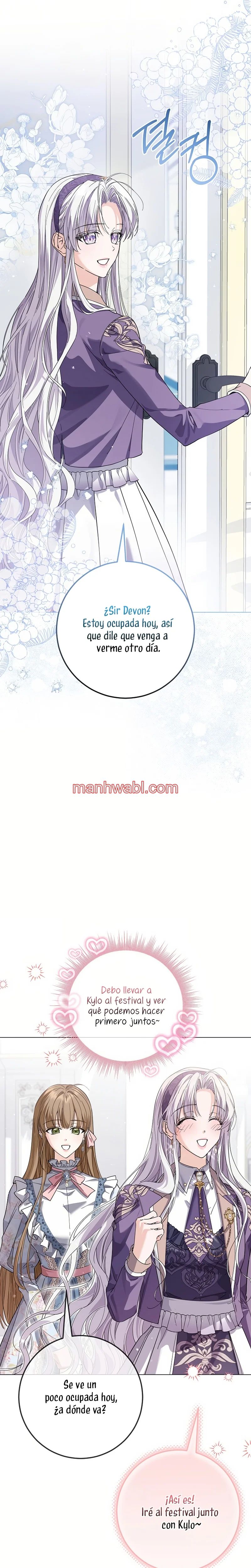 Una princesa que trabaja duro por su favorito - Capítulo 64 manhwa