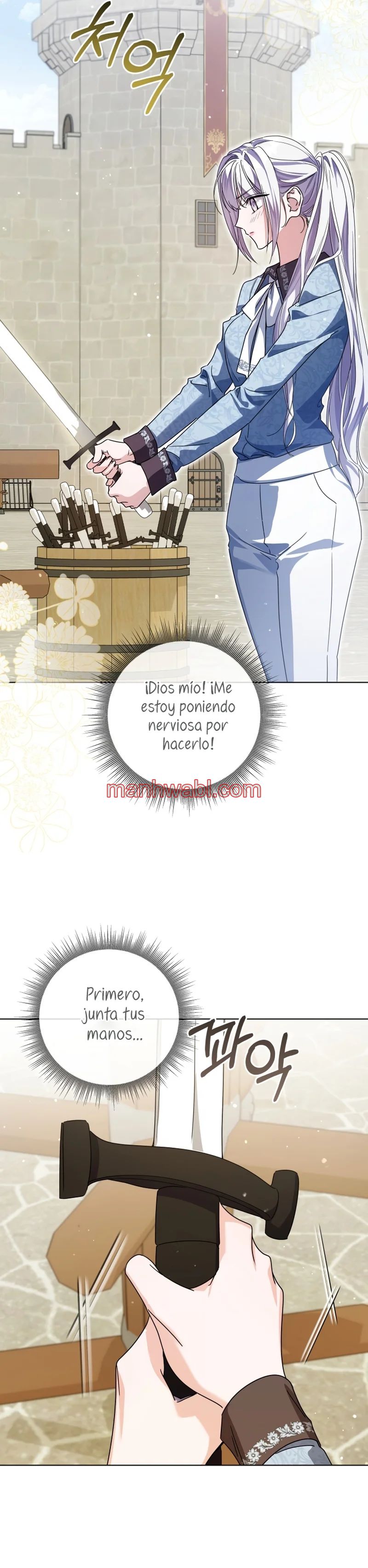 Una princesa que trabaja duro por su favorito - Capítulo 70_2 manhwa