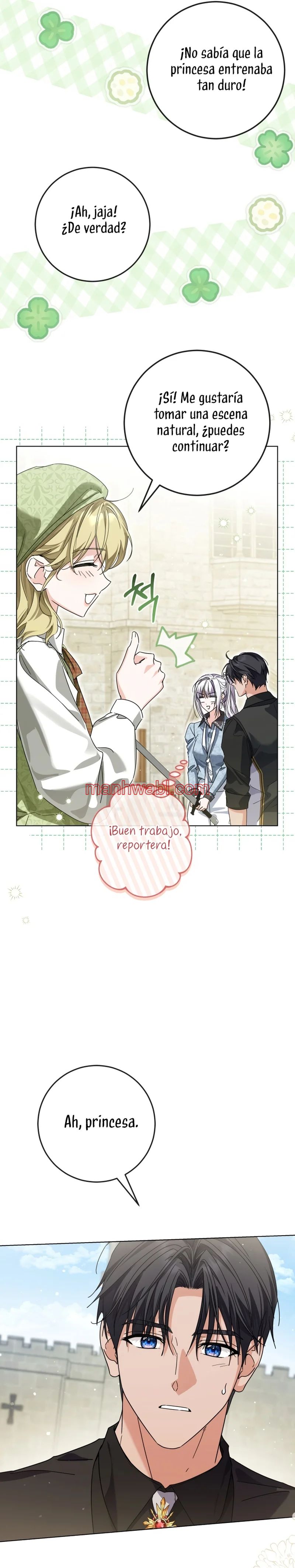Una princesa que trabaja duro por su favorito - Capítulo 70_2 manhwa