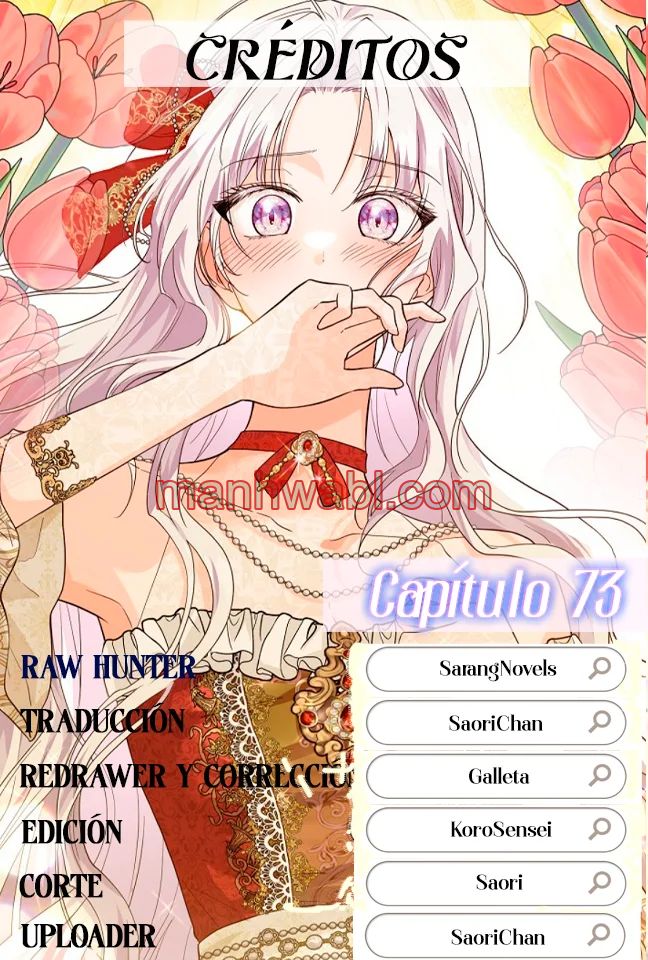 Una princesa que trabaja duro por su favorito - Capítulo 73 manhwa