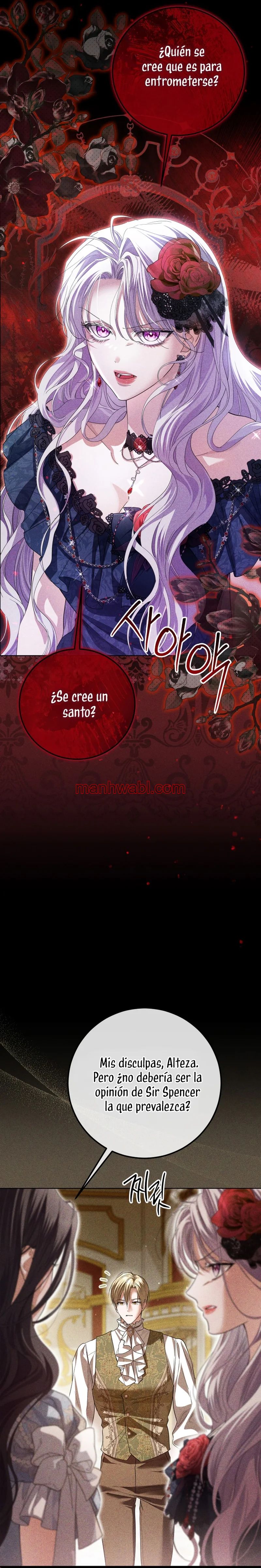 Una princesa que trabaja duro por su favorito - Capítulo 83_2 manhwa