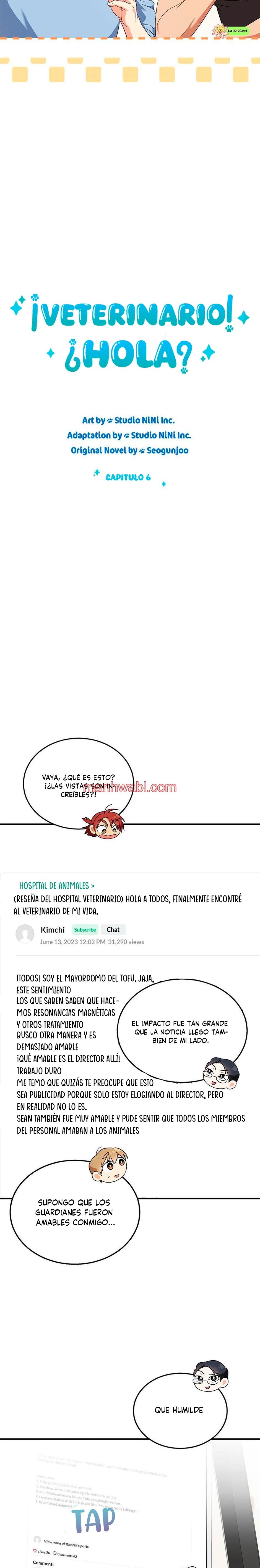 Veterinario Hola - Capítulo 6 manhwa