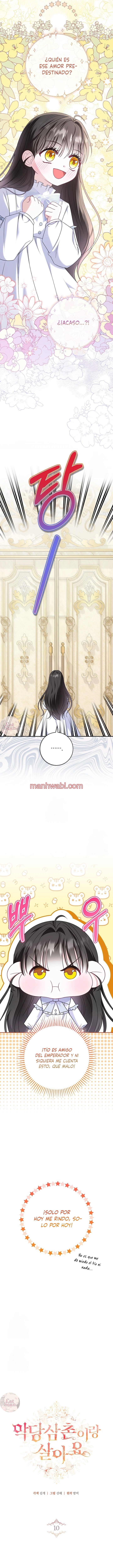 Vivo con mi tio villano - Capítulo 10 manhwa