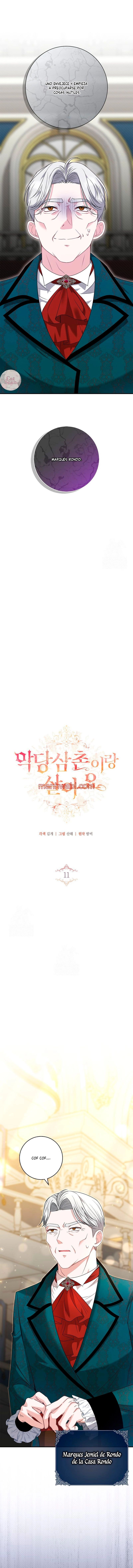 Vivo con mi tio villano - Capítulo 11 manhwa