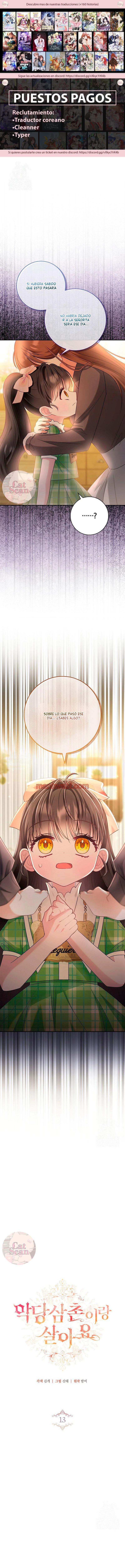 Vivo con mi tio villano - Capítulo 13 manhwa