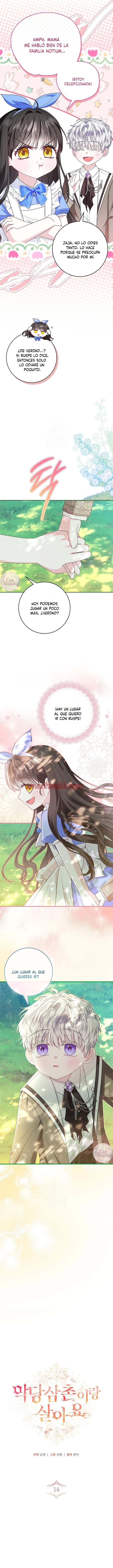 Vivo con mi tio villano - Capítulo 14_2 manhwa