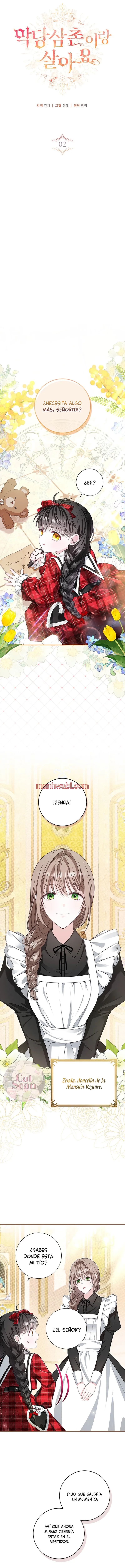 Vivo con mi tio villano - Capítulo 2 manhwa