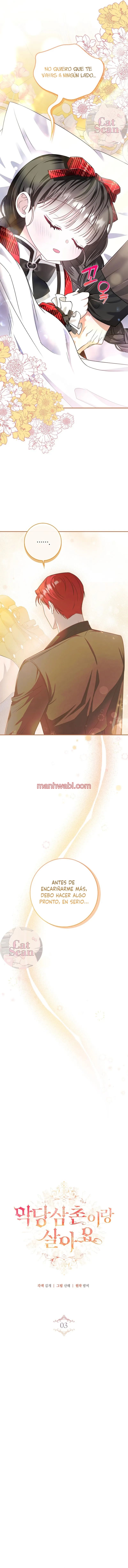 Vivo con mi tio villano - Capítulo 3_2 manhwa