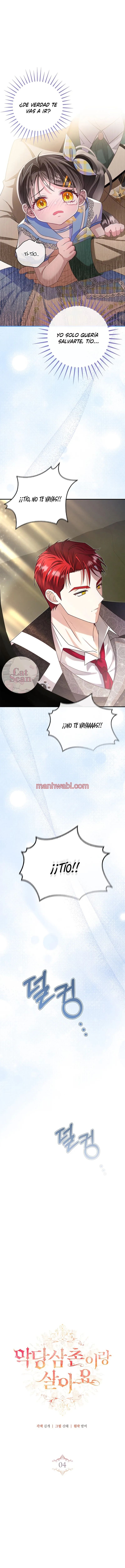 Vivo con mi tio villano - Capítulo 4 manhwa