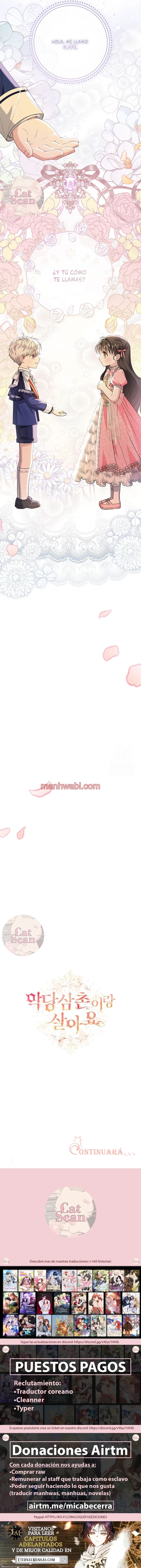 Vivo con mi tio villano - Capítulo 7_3 manhwa