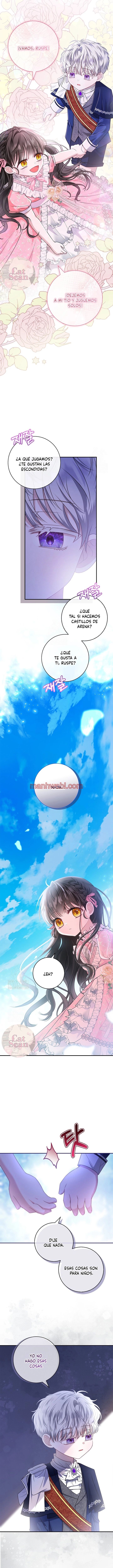 Vivo con mi tio villano - Capítulo 8_2 manhwa