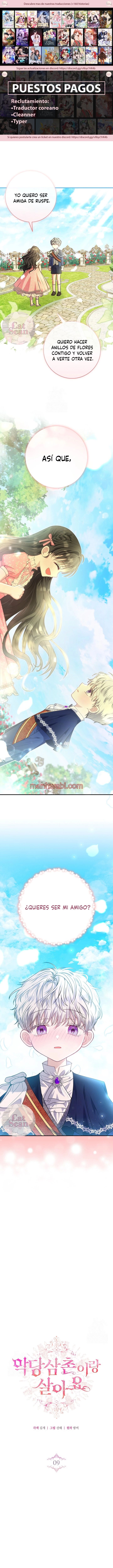 Vivo con mi tio villano - Capítulo 9 manhwa