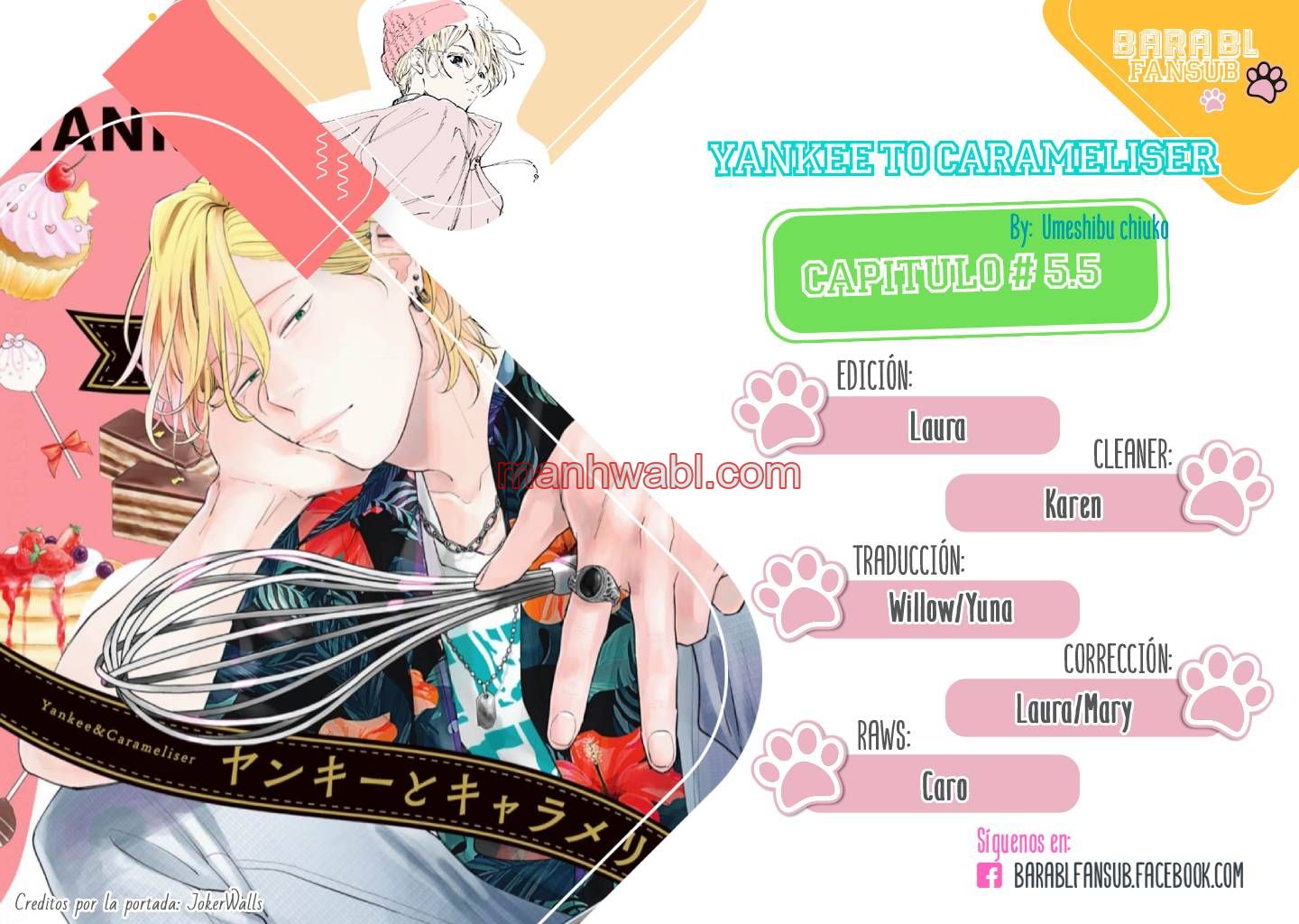 Yankee to Carameliser - Capítulo 5.5 manhwa