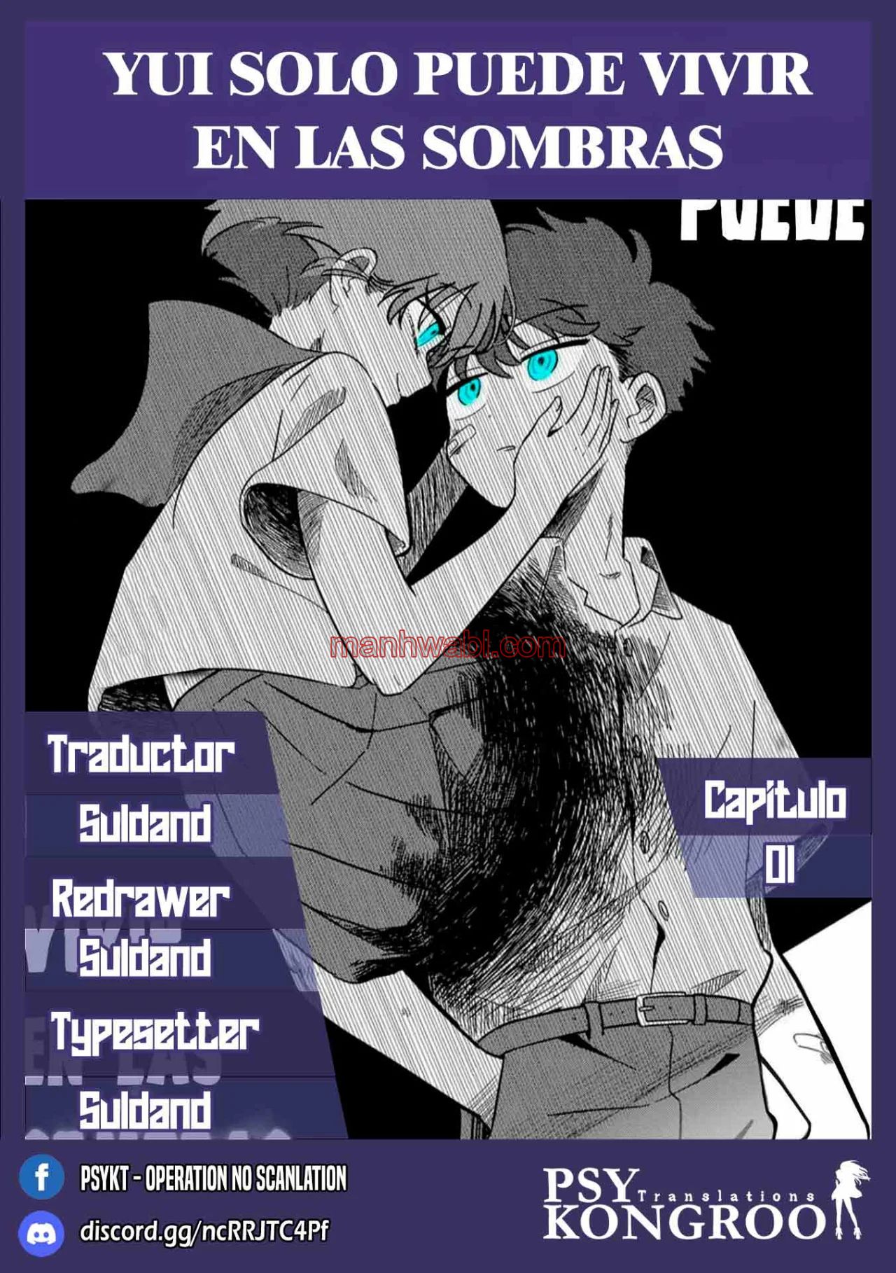 Yui solo puede vivir en las sombras - Capítulo 1 manhwa