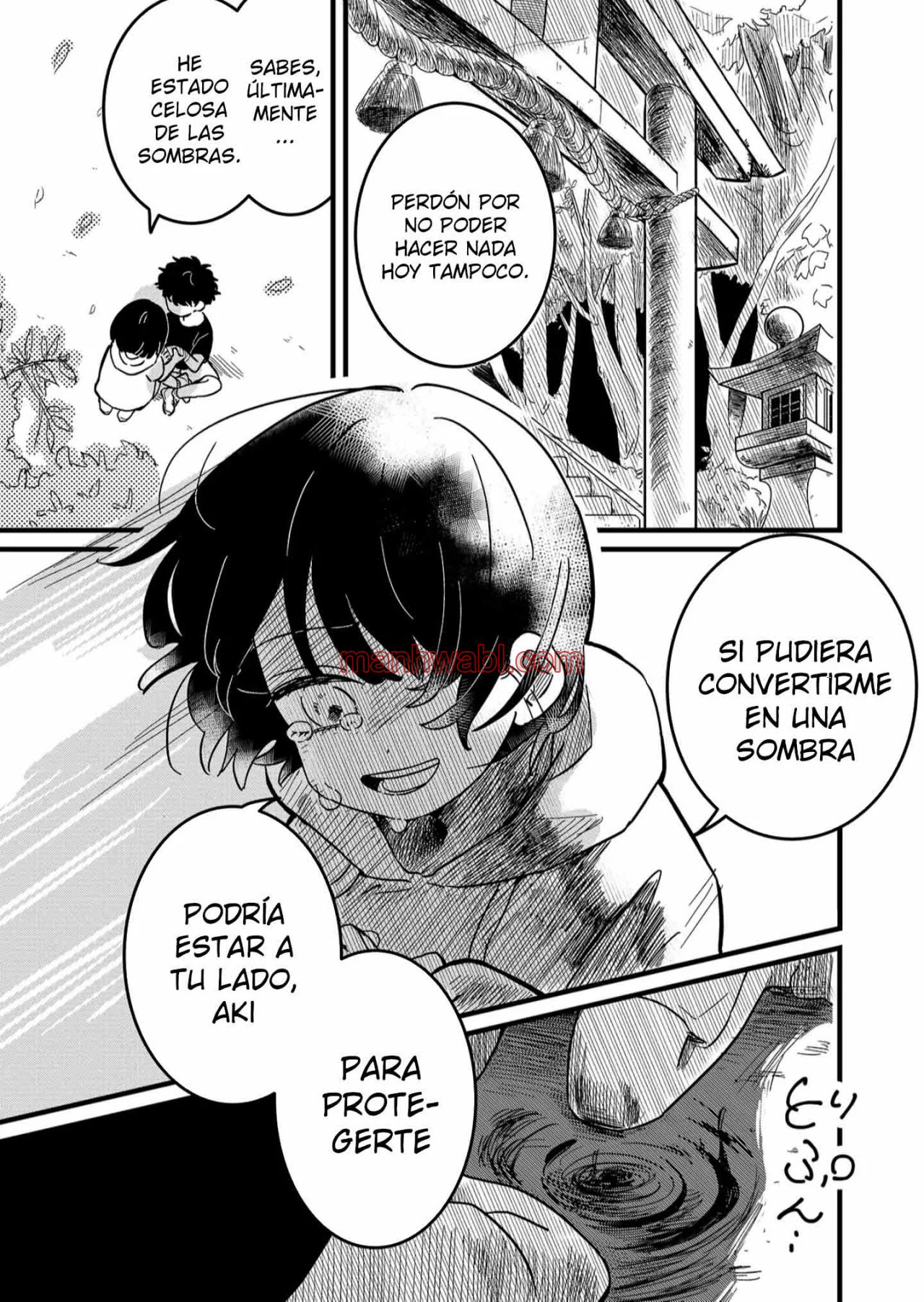 Yui solo puede vivir en las sombras - Capítulo 1 manhwa