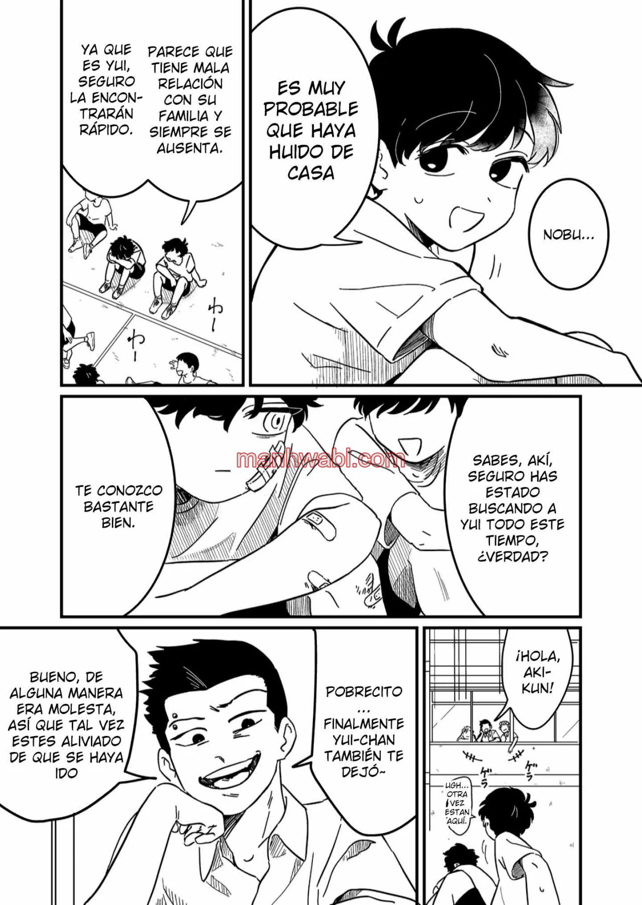 Yui solo puede vivir en las sombras - Capítulo 1 manhwa