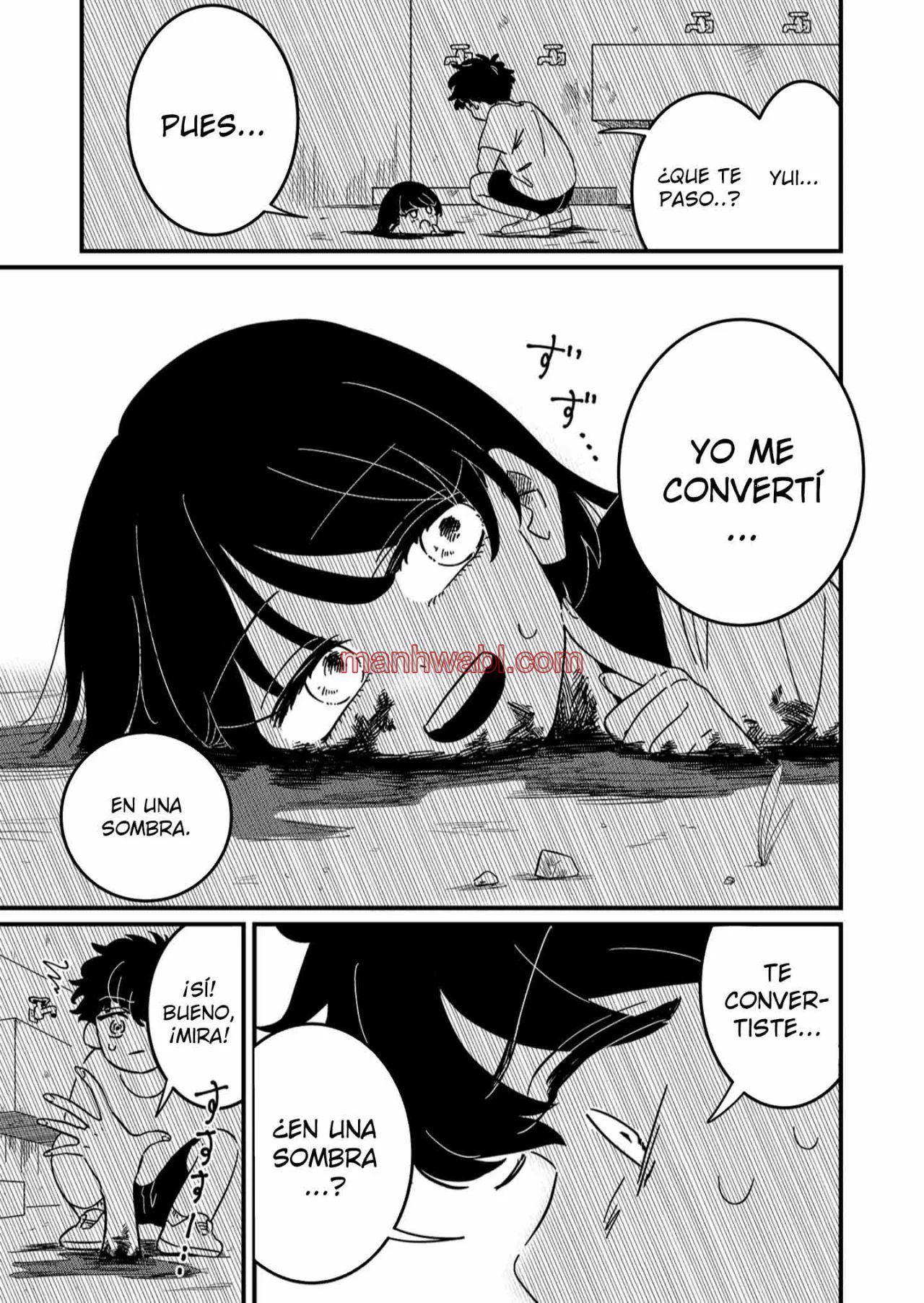 Yui solo puede vivir en las sombras - Capítulo 1 manhwa