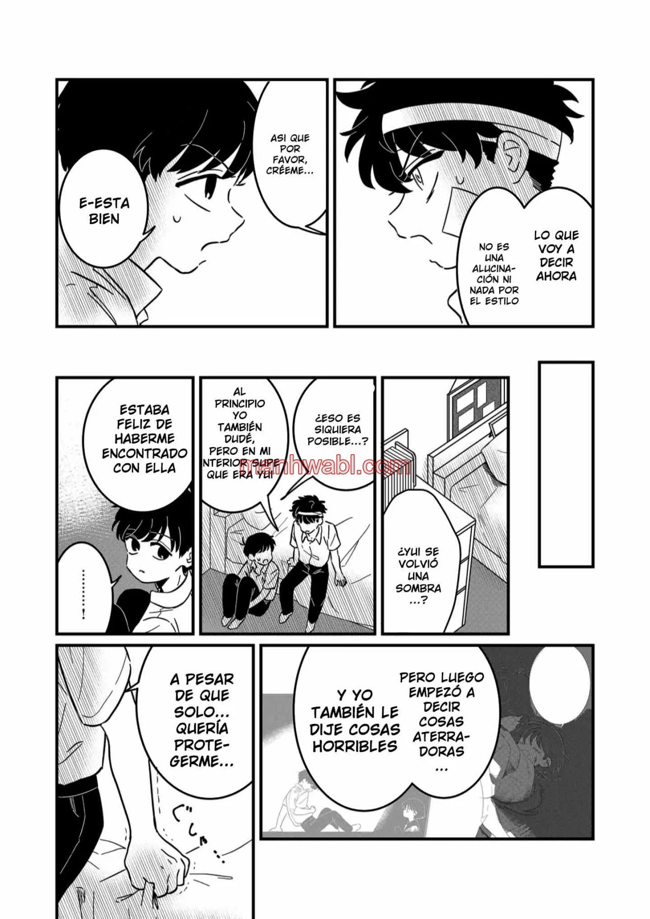 Yui solo puede vivir en las sombras - Capítulo 2_2 manhwa