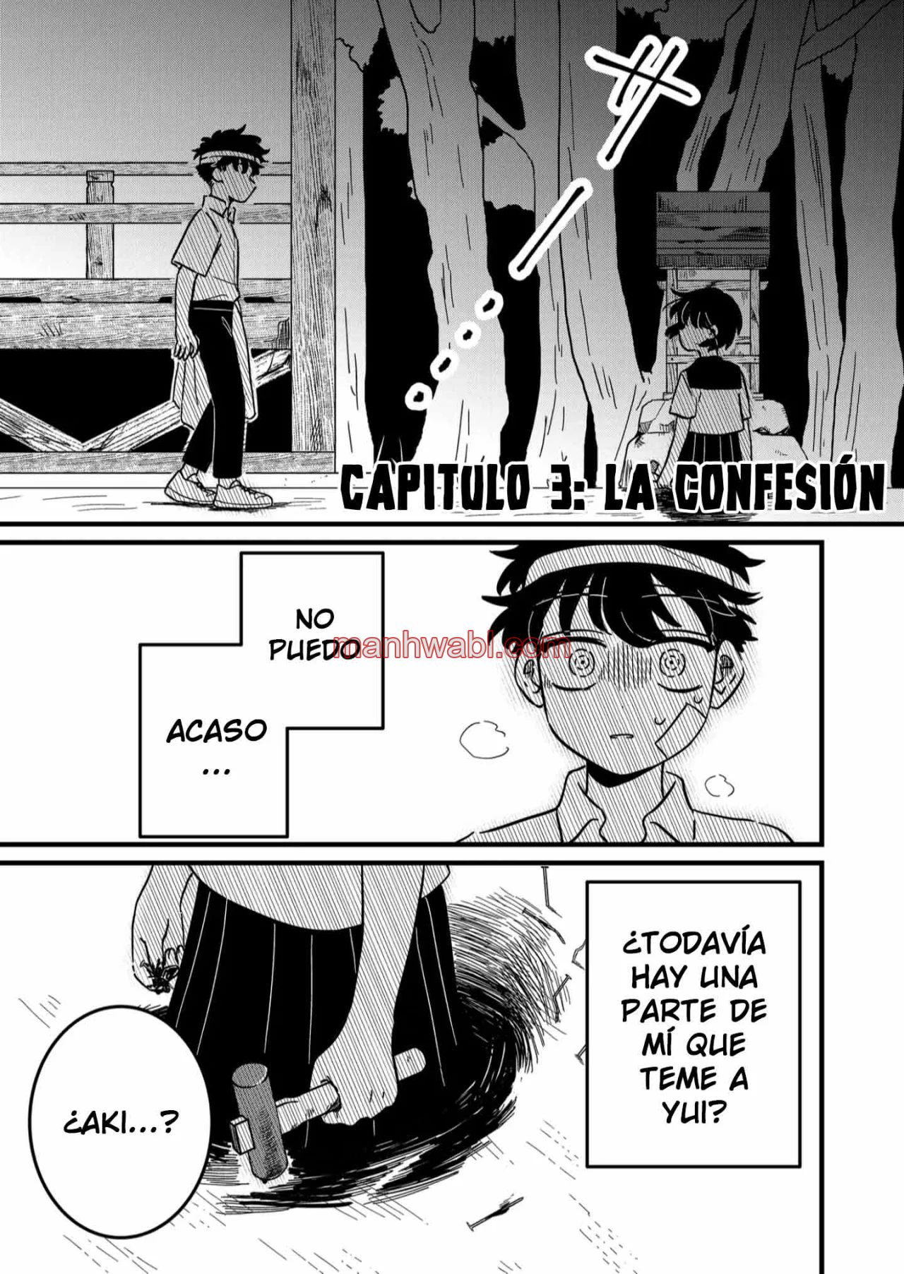 Yui solo puede vivir en las sombras - Capítulo 3 manhwa