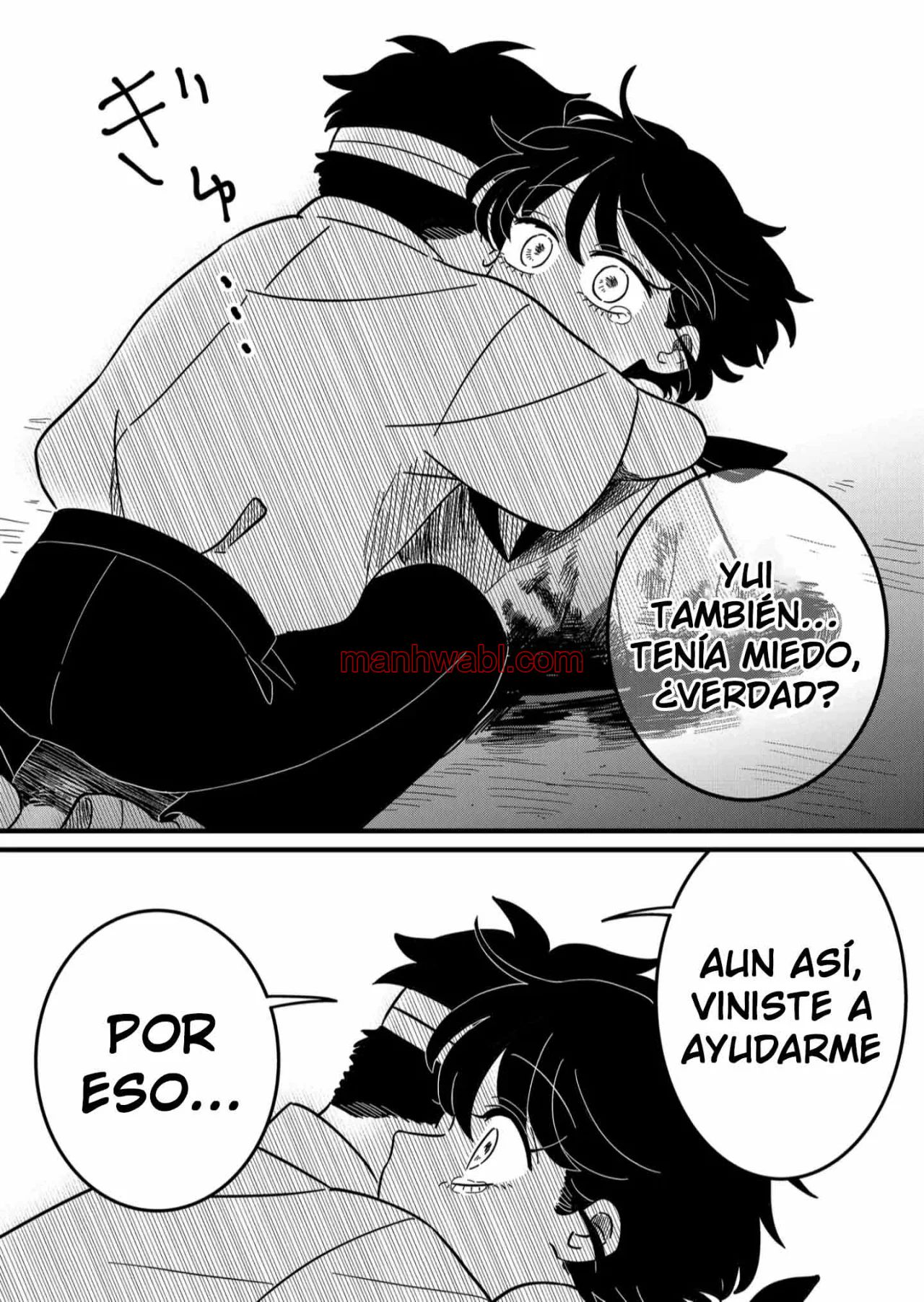 Yui solo puede vivir en las sombras - Capítulo 3_2 manhwa