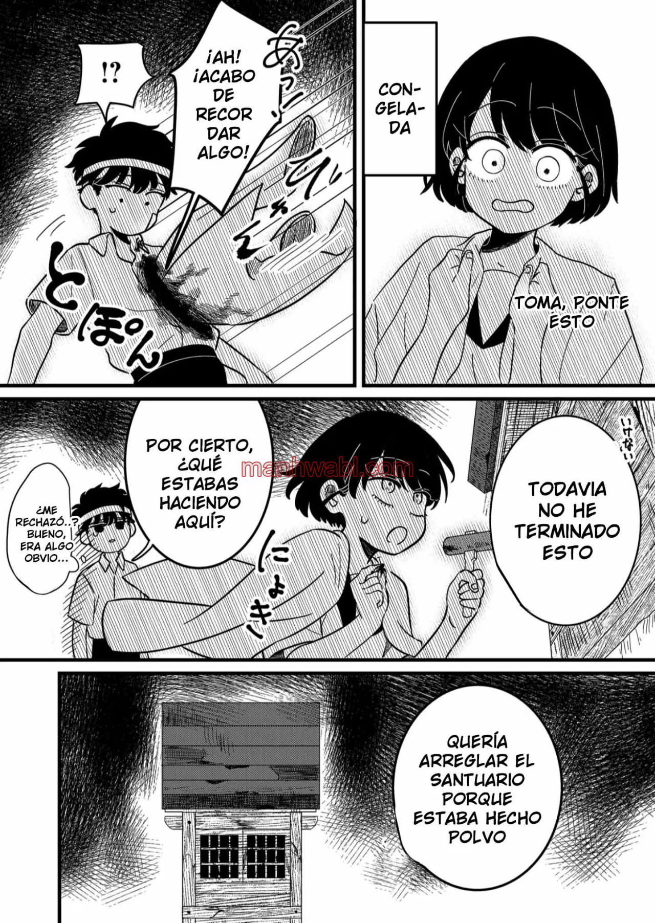 Yui solo puede vivir en las sombras - Capítulo 3_2 manhwa