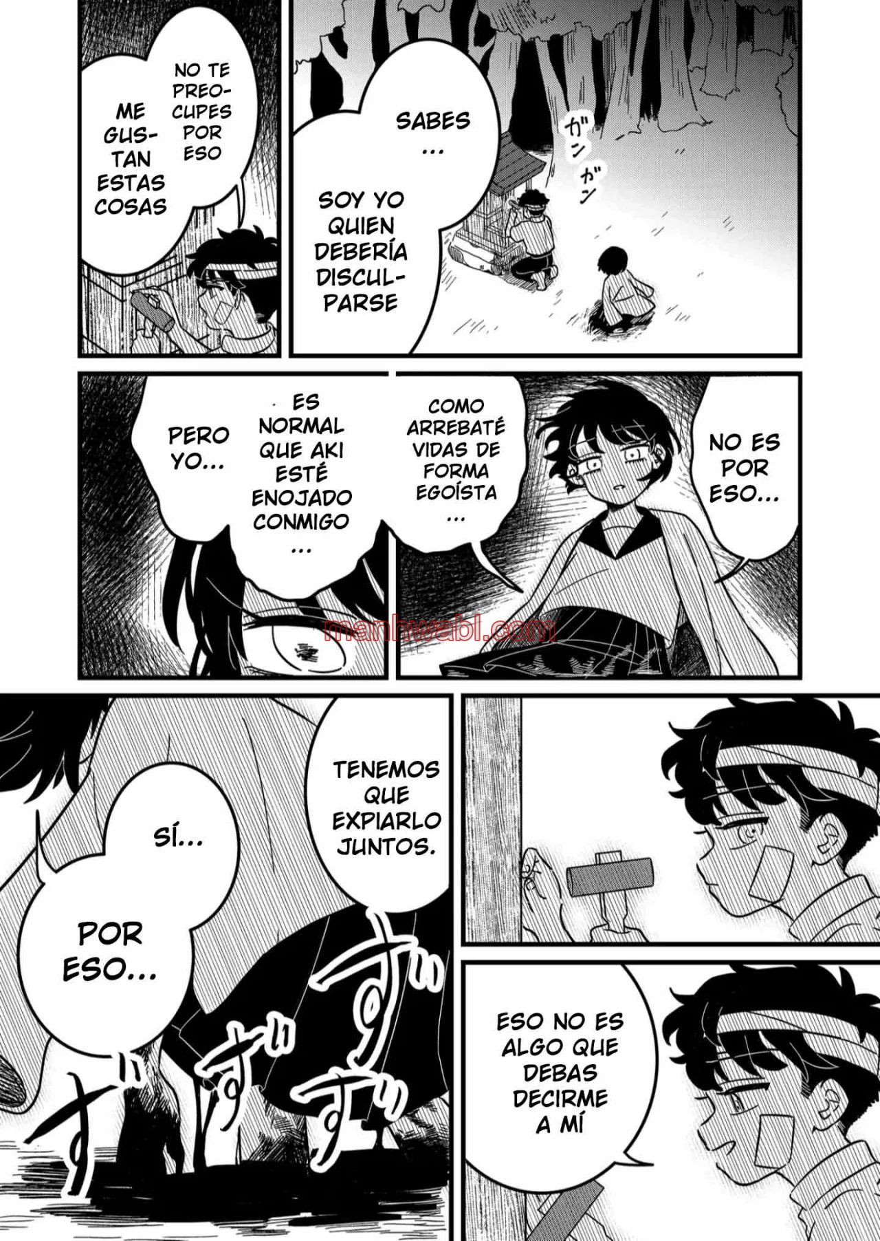 Yui solo puede vivir en las sombras - Capítulo 3_2 manhwa