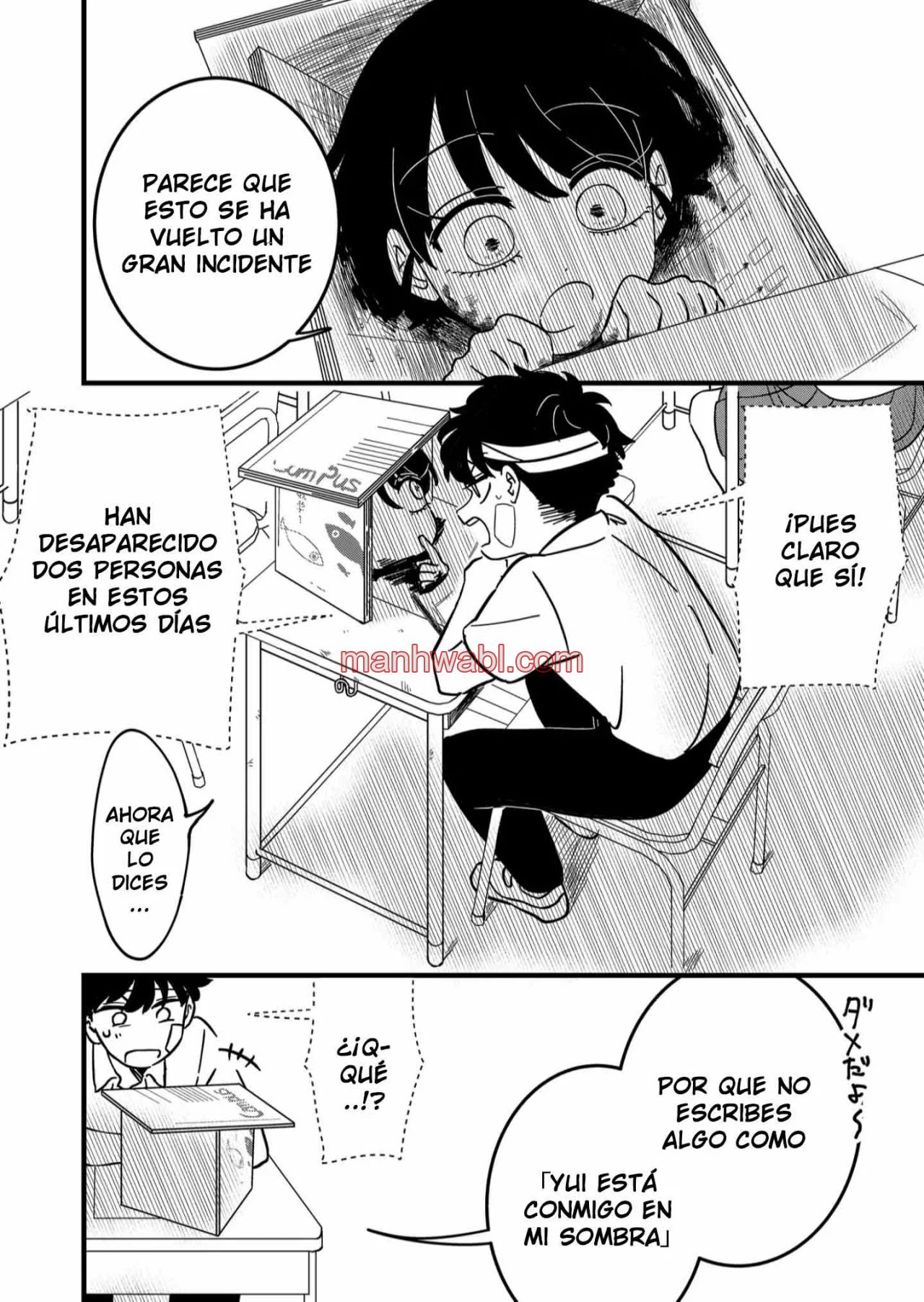 Yui solo puede vivir en las sombras - Capítulo 4 manhwa