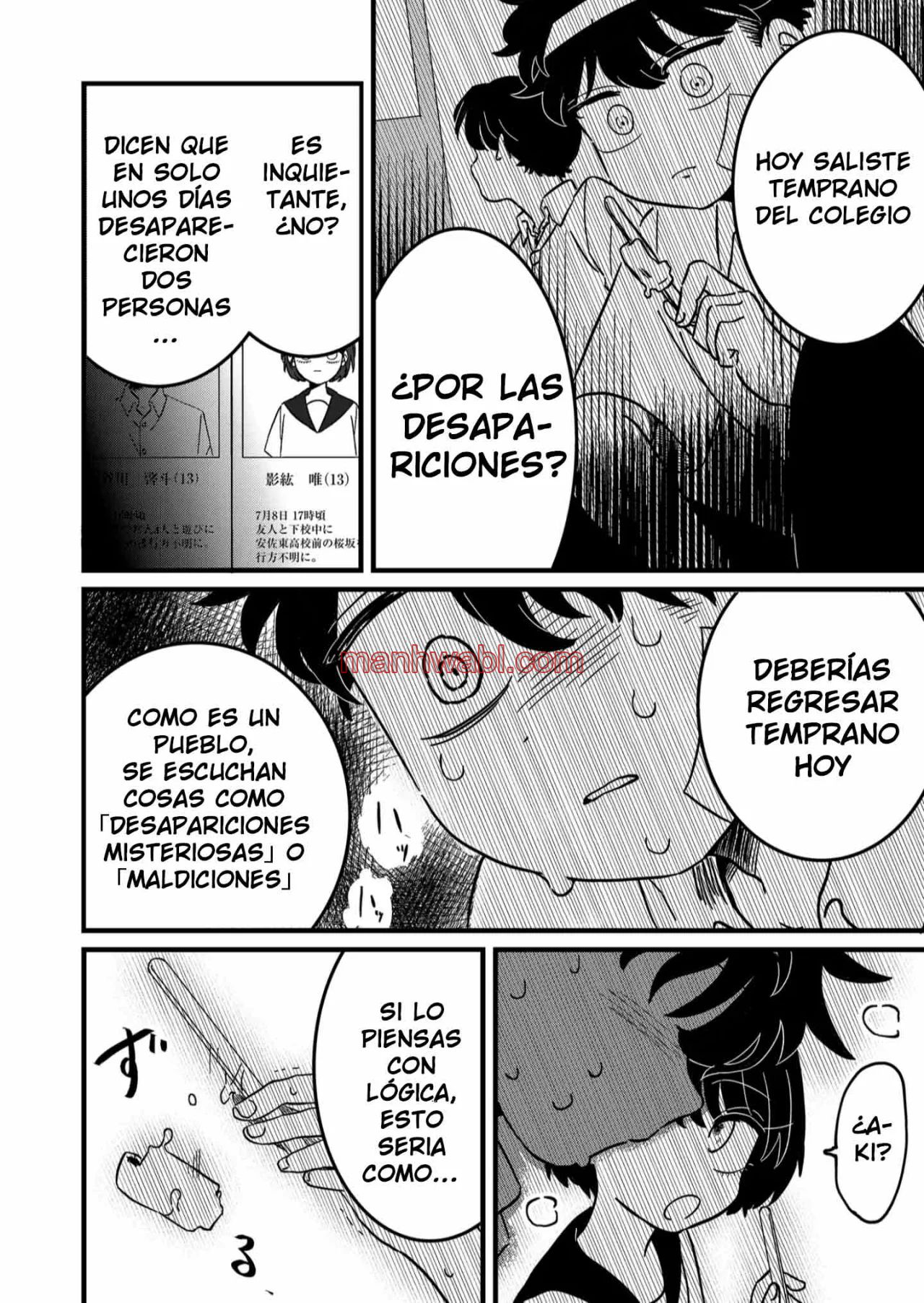 Yui solo puede vivir en las sombras - Capítulo 4_3 manhwa