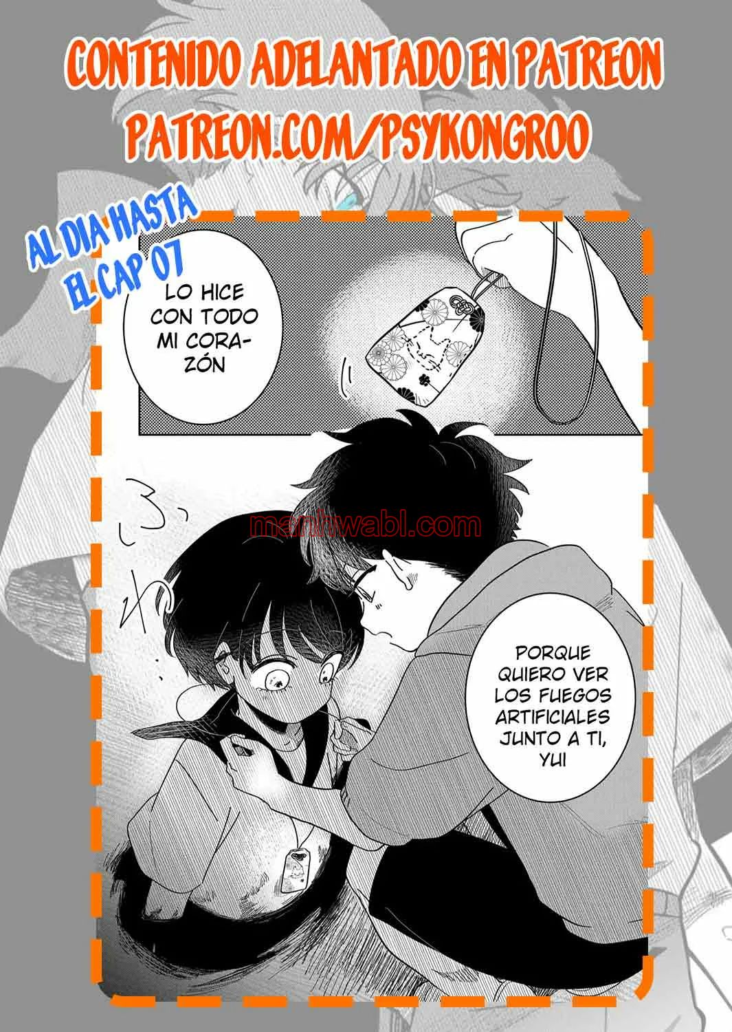 Yui solo puede vivir en las sombras - Capítulo 4_3 manhwa