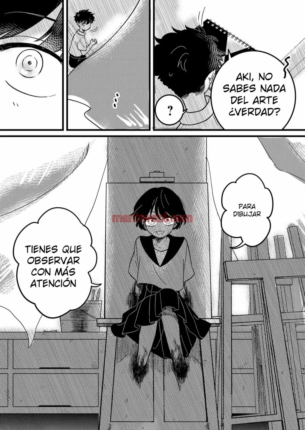 Yui solo puede vivir en las sombras - Capítulo 5 manhwa
