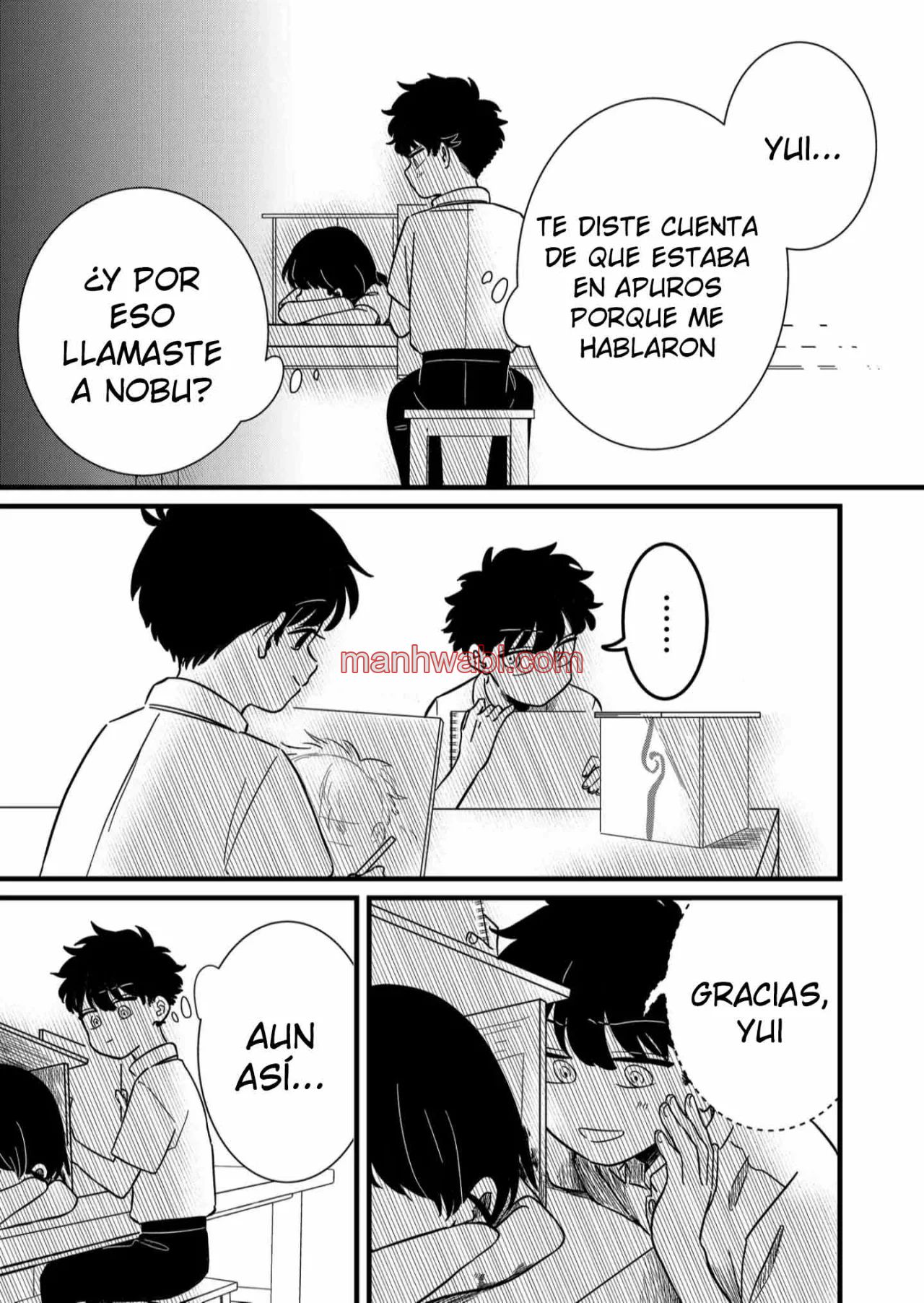 Yui solo puede vivir en las sombras - Capítulo 5_2 manhwa