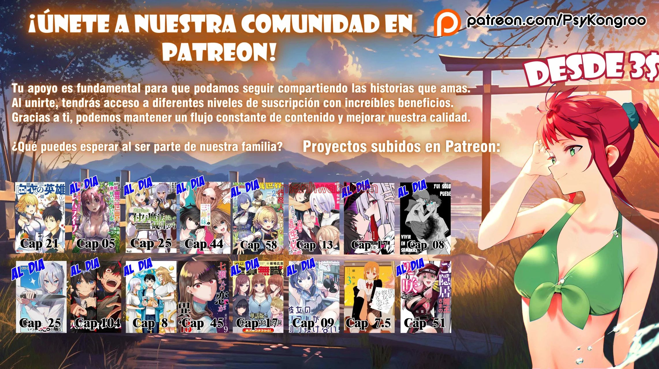 Yui solo puede vivir en las sombras - Capítulo 5_3 manhwa