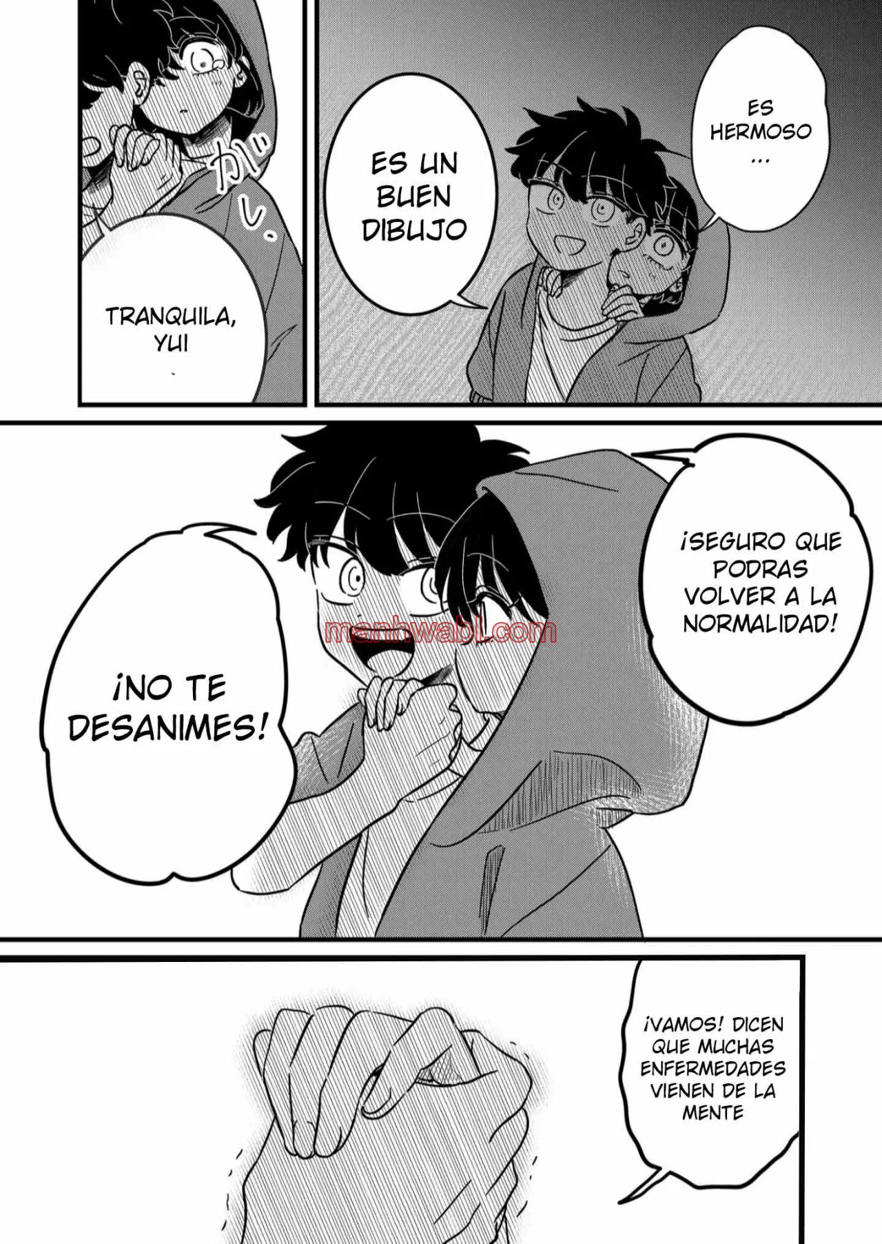 Yui solo puede vivir en las sombras - Capítulo 6_2 manhwa