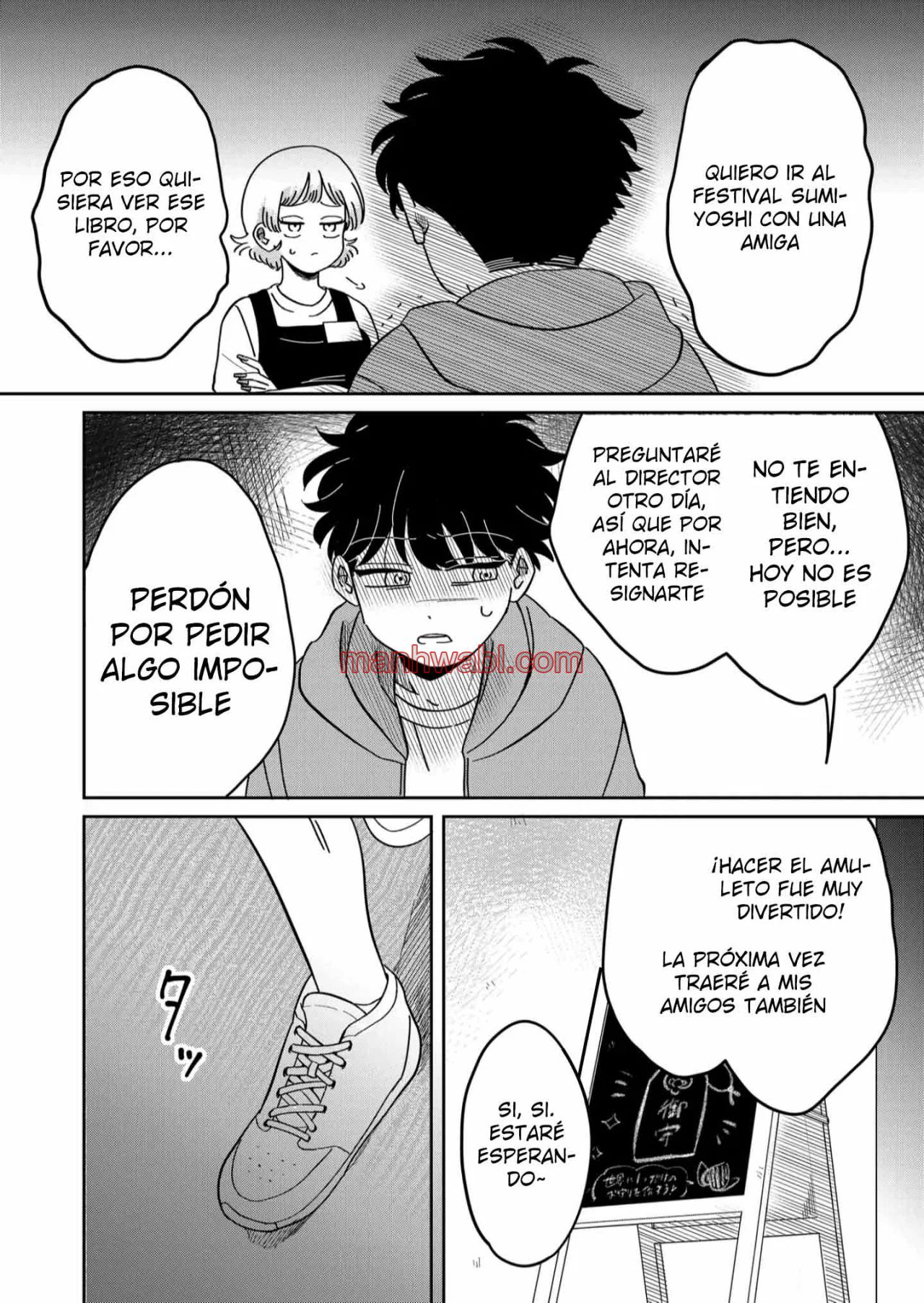 Yui solo puede vivir en las sombras - Capítulo 7_2 manhwa