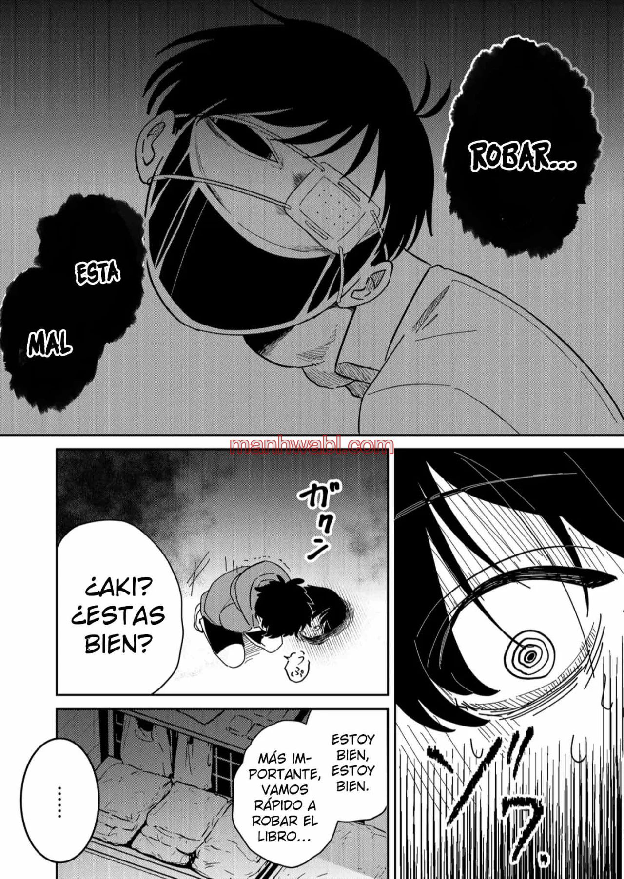 Yui solo puede vivir en las sombras - Capítulo 8 manhwa