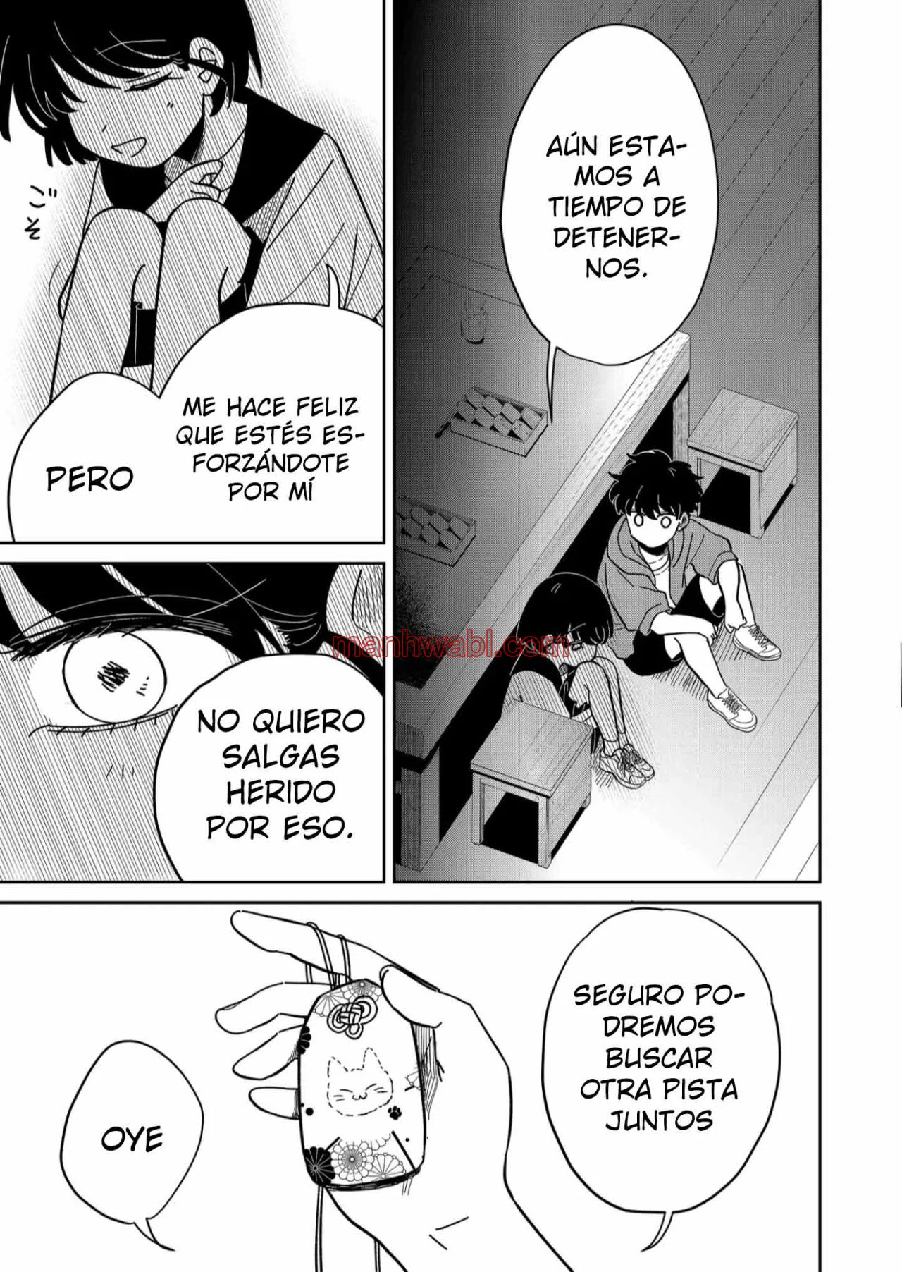 Yui solo puede vivir en las sombras - Capítulo 8_2 manhwa