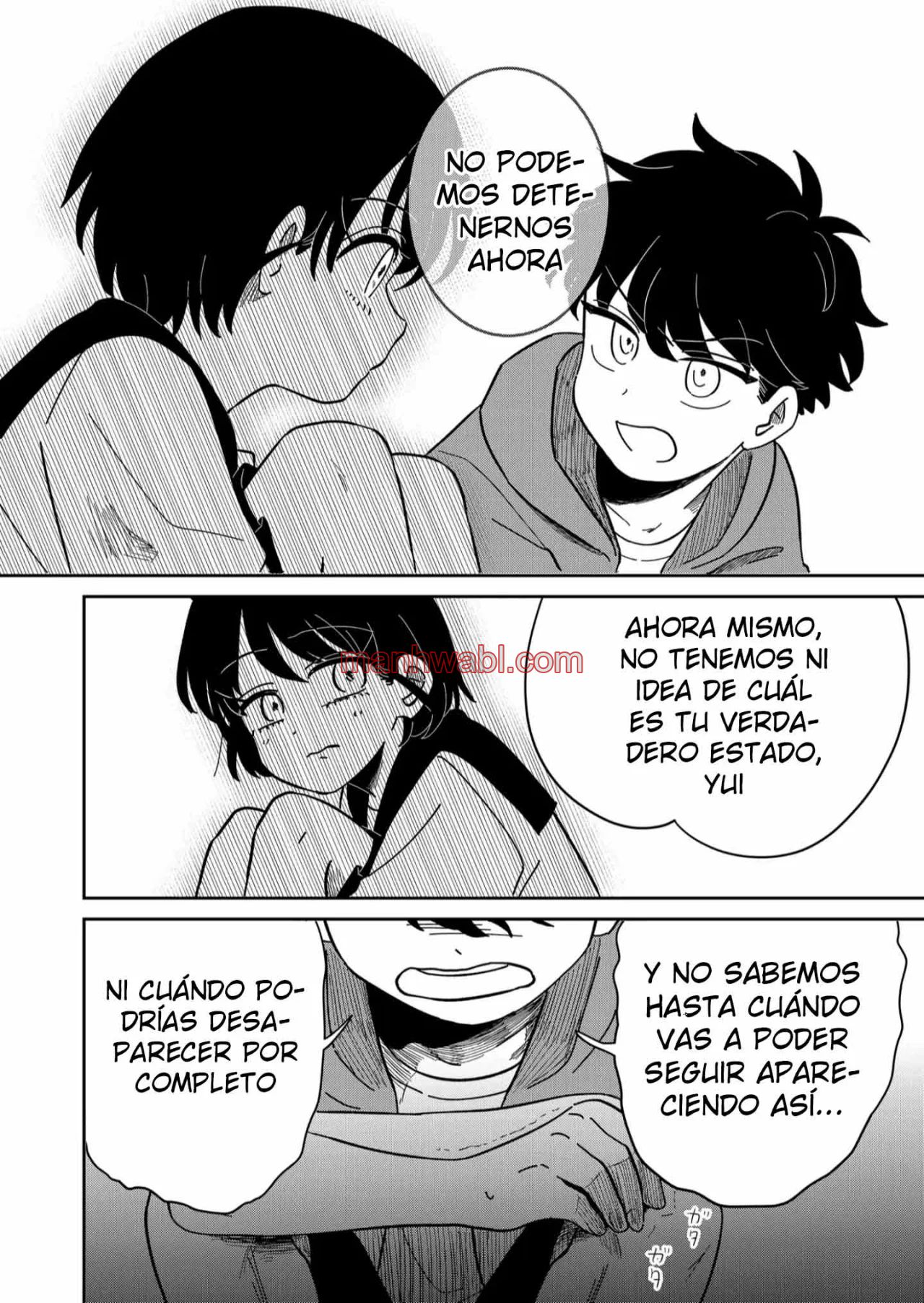 Yui solo puede vivir en las sombras - Capítulo 8_2 manhwa