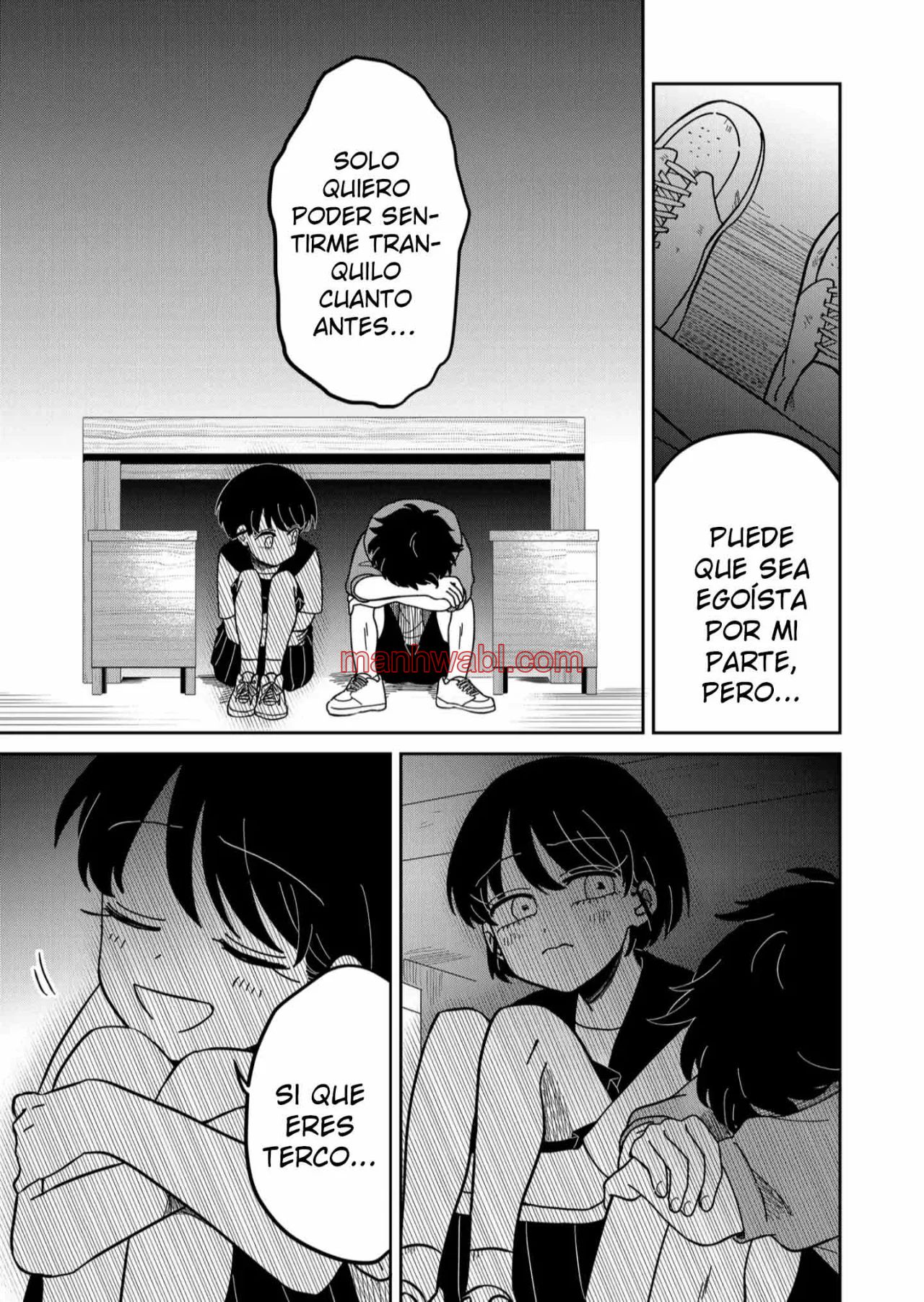 Yui solo puede vivir en las sombras - Capítulo 8_2 manhwa