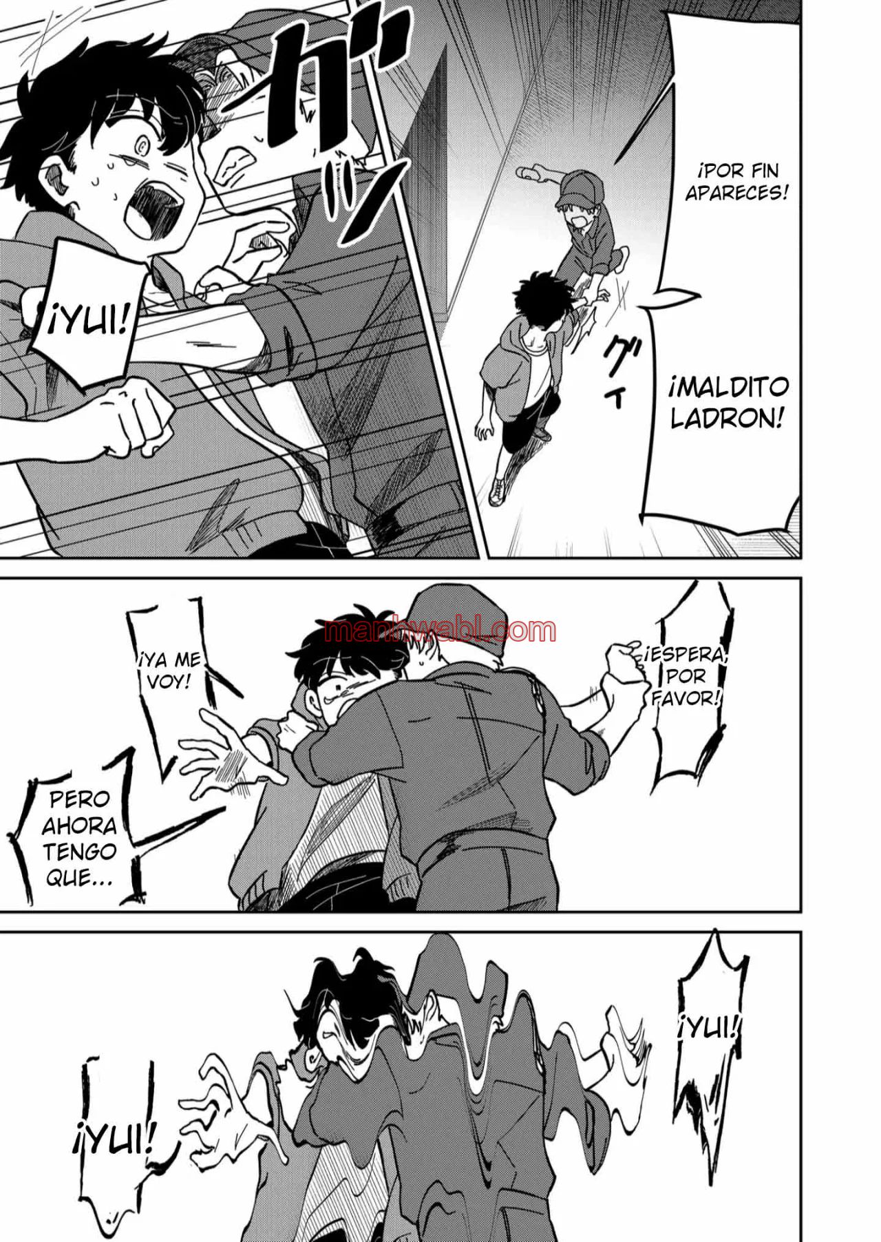 Yui solo puede vivir en las sombras - Capítulo 8_3 manhwa