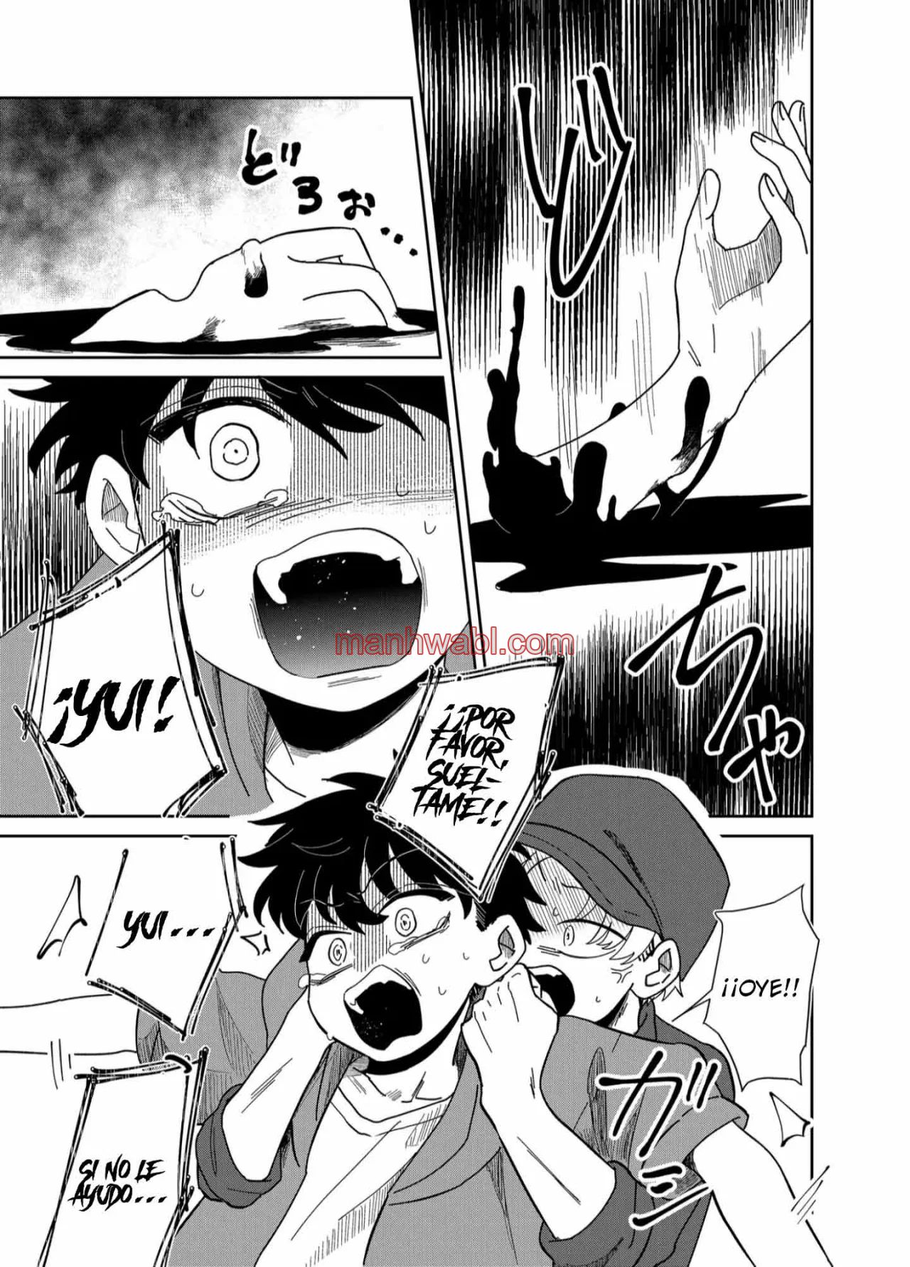 Yui solo puede vivir en las sombras - Capítulo 9 manhwa