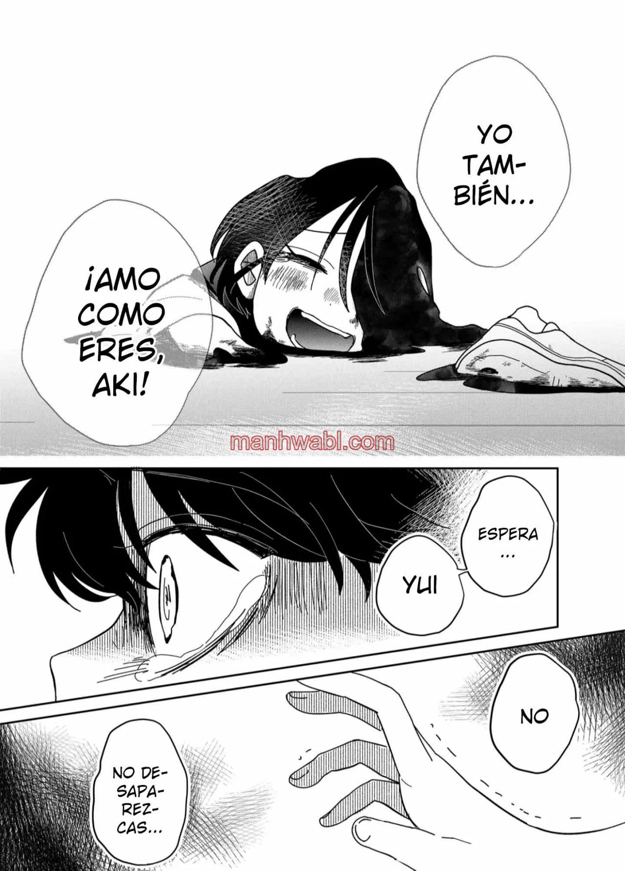 Yui solo puede vivir en las sombras - Capítulo 9_2 manhwa