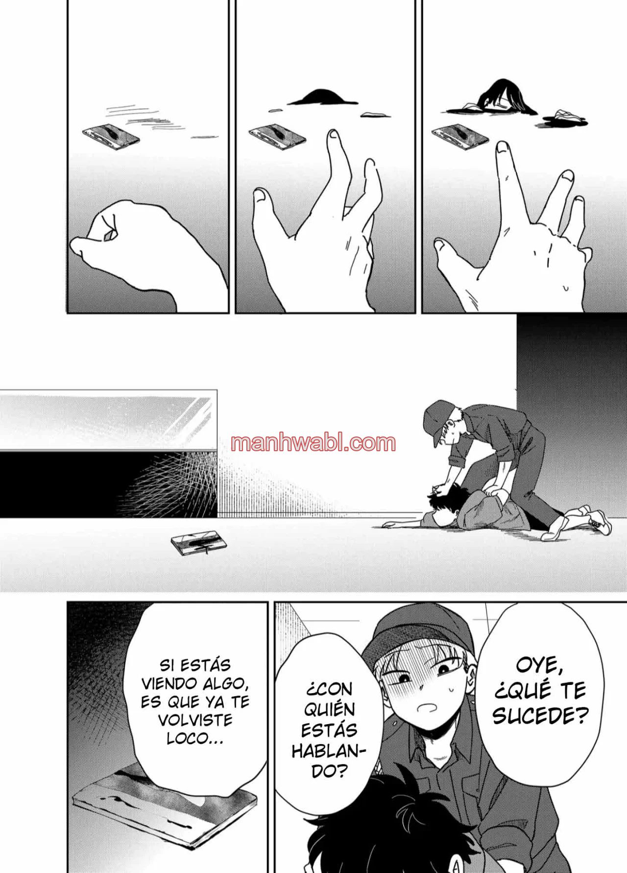 Yui solo puede vivir en las sombras - Capítulo 9_2 manhwa