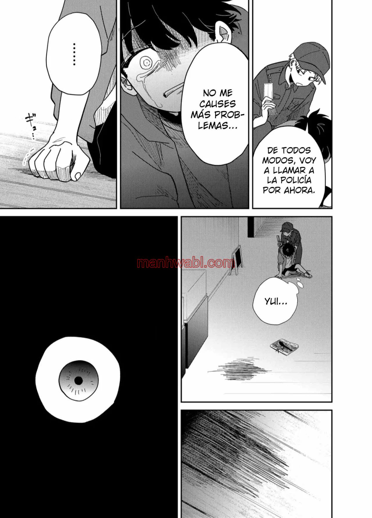 Yui solo puede vivir en las sombras - Capítulo 9_2 manhwa