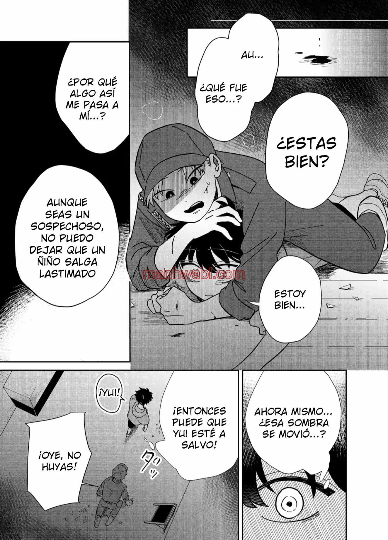 Yui solo puede vivir en las sombras - Capítulo 9_2 manhwa