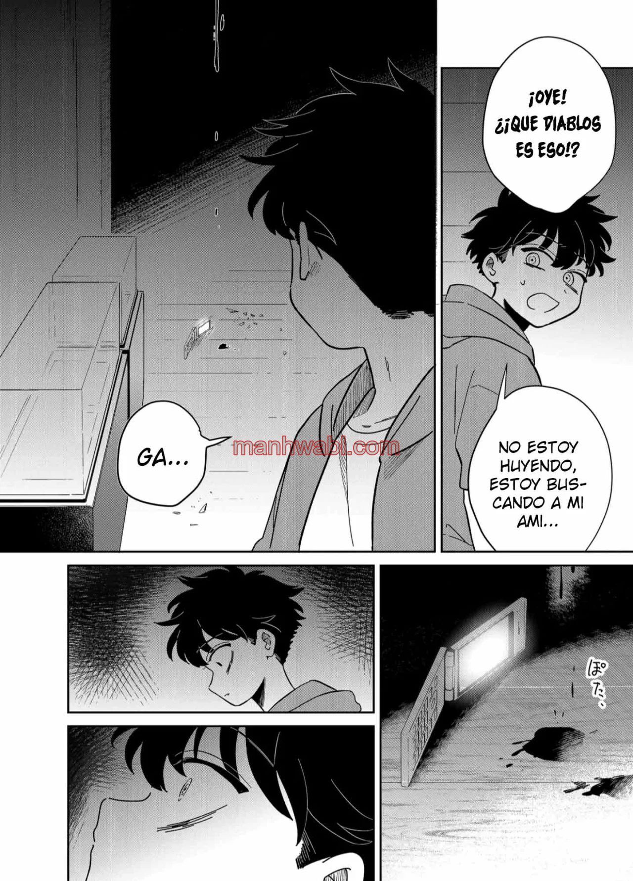 Yui solo puede vivir en las sombras - Capítulo 9_2 manhwa