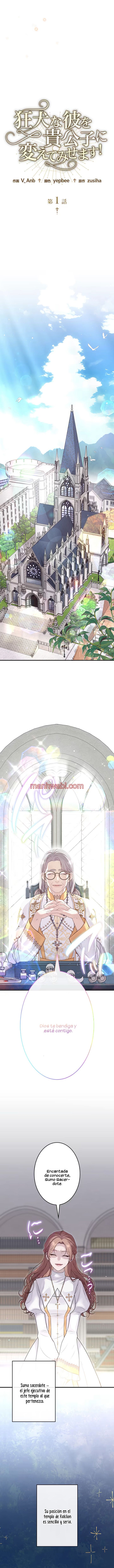 ¡Convertiré Al Perro Rabioso En Un Noble! - Capítulo 1 manhwa