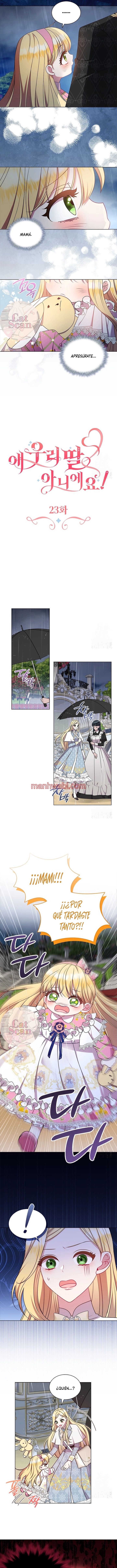 ¡Ella no es nuestra hija! - Capítulo 23_2 manhwa