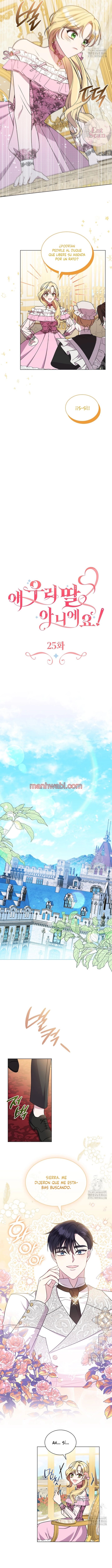 ¡Ella no es nuestra hija! - Capítulo 25_3 manhwa