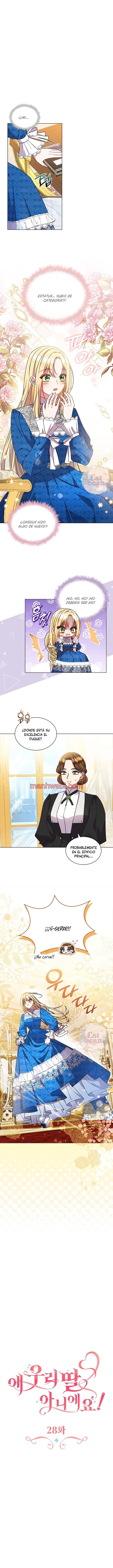 ¡Ella no es nuestra hija! - Capítulo 28_2 manhwa
